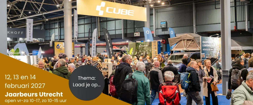 Overzicht van Hal 7 van de E-bike Challenge in Jaarbeurs Utrecht